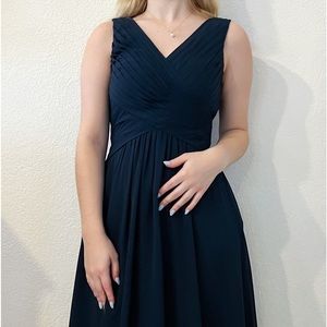 Navy Azazie Dress Size Small